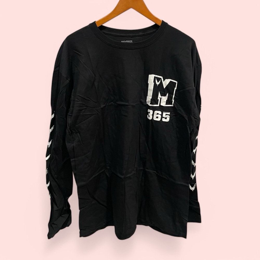 Maverick by Logan Paul long sleeve black mystery tee new in plastic XXL